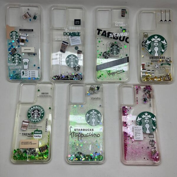 Case TPU Glitter Starbucks Casing Handphone Case Glitter - Gambar 3