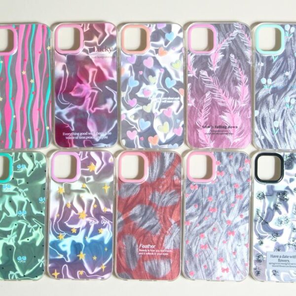 Case Hologram Estetik Motif Casing Handphone - Gambar 2