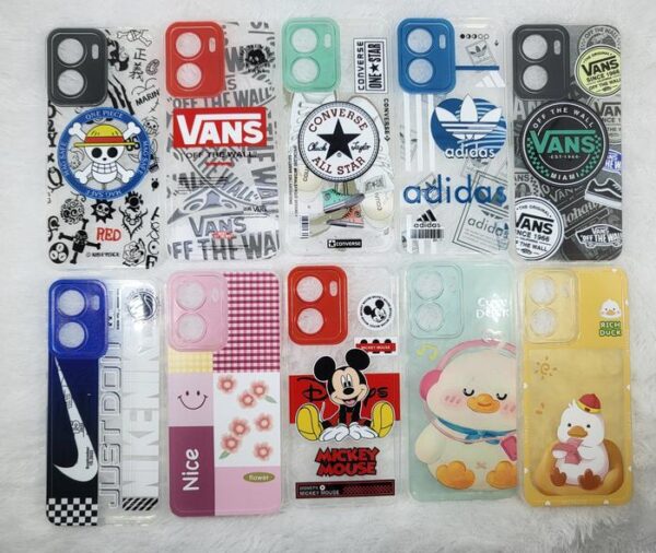 Case TPU Gradasi Printing Casing Handphone Softcase Motif Lucu - Gambar 5