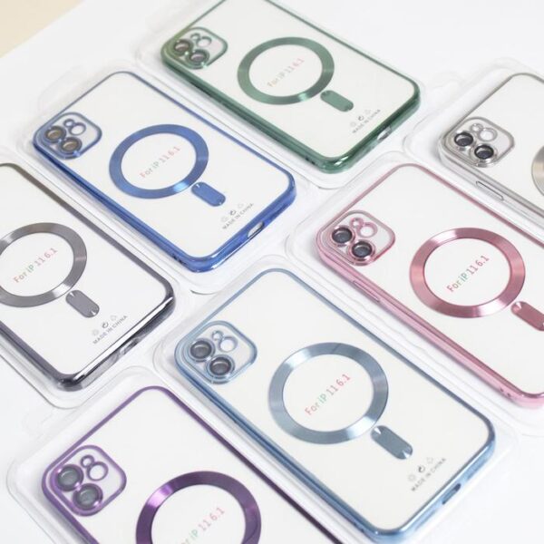 Case Magsafe Electroplating Casing Handphone Softcase - Gambar 5