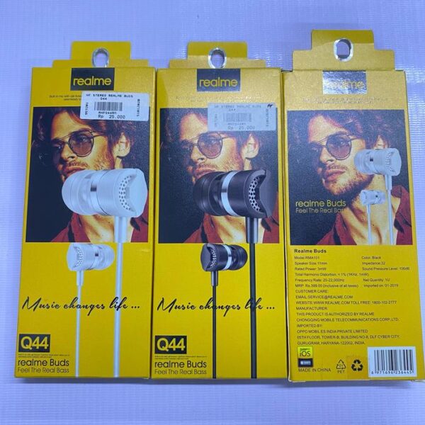 Handsfree Stereo Buds Q44 Earphone Headset Headphone - Gambar 6