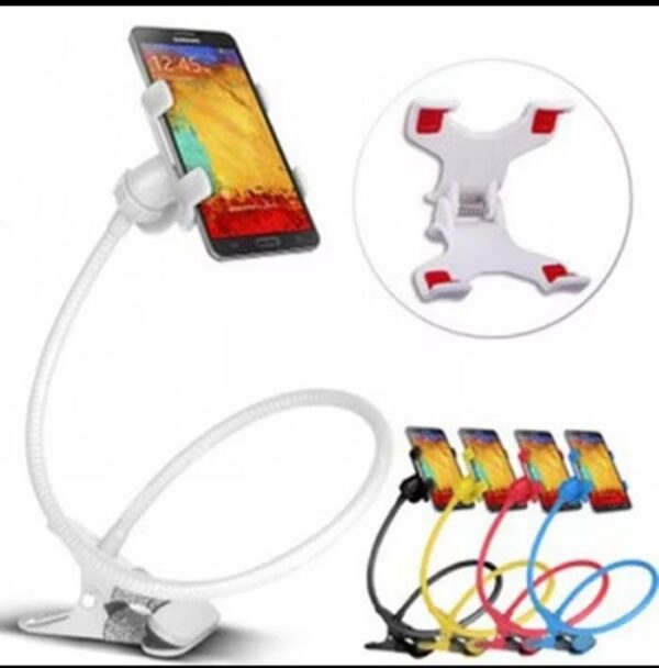 Holder Plastik Table Jepit Panjang Holder Handphone