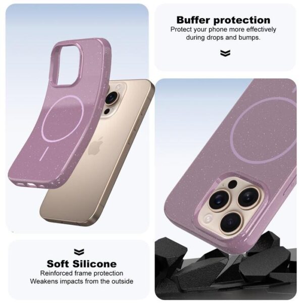 Case Magsafe Soft Colour Casing Handphone Magnet Softcase Warna Soft - Gambar 2