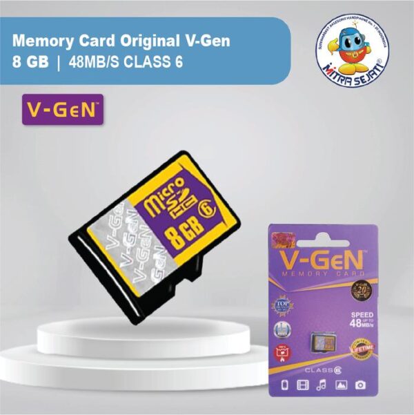 MMC Chip V-Gen 4GB,8GB,16GB,32GB MicroSD Authorized V-Gen Alat Elektronik - Gambar 3