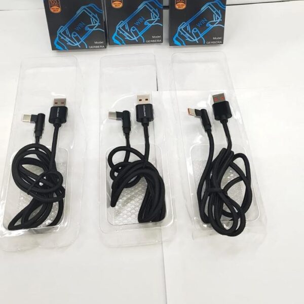 Kabel Data Excellence Gaming Gerbera Micro/Lighning?type-C Kabel Data Gaming - Gambar 3