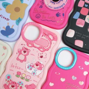 Case TPU Candy Wavy Printing Casing Handphone Karakter Softcase