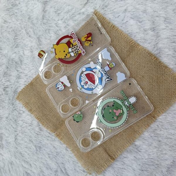 Case TPU Transparan Motif Magsafe Casing Handphone Magsafe Softcase - Gambar 4