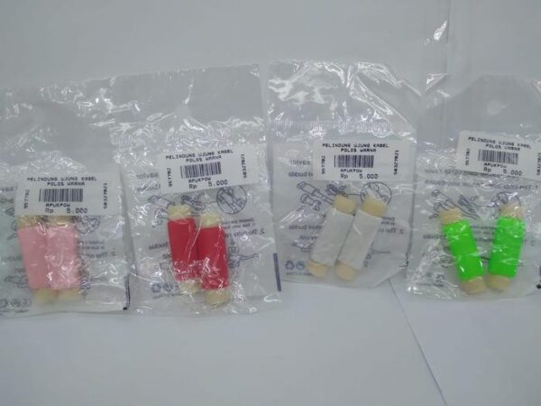 Pelindung Ujung Kabel Polos Warna - Gambar 5