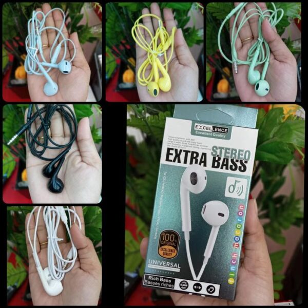 Handsfree Excellence Universal Finch Macaron Earphone - Gambar 4