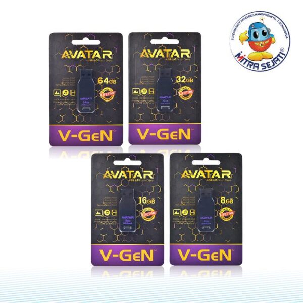Flashdisk VGEN Avatar 8GB USB 2.0 Flashdrive - Gambar 3