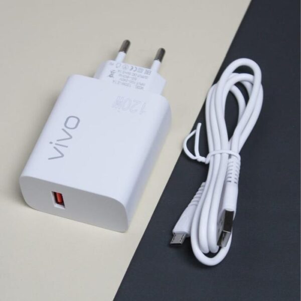 Travel Charger Super Vooc QC 120W Type-C/Micro USB - Gambar 2