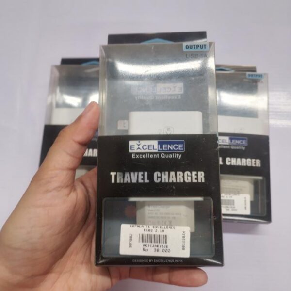 Kepala Charger Excellence E102 2.1A - Original - Gambar 6