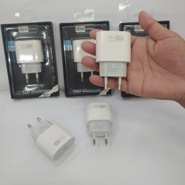 Kepala Charger Excellence PD 20W USB C - Gambar 2