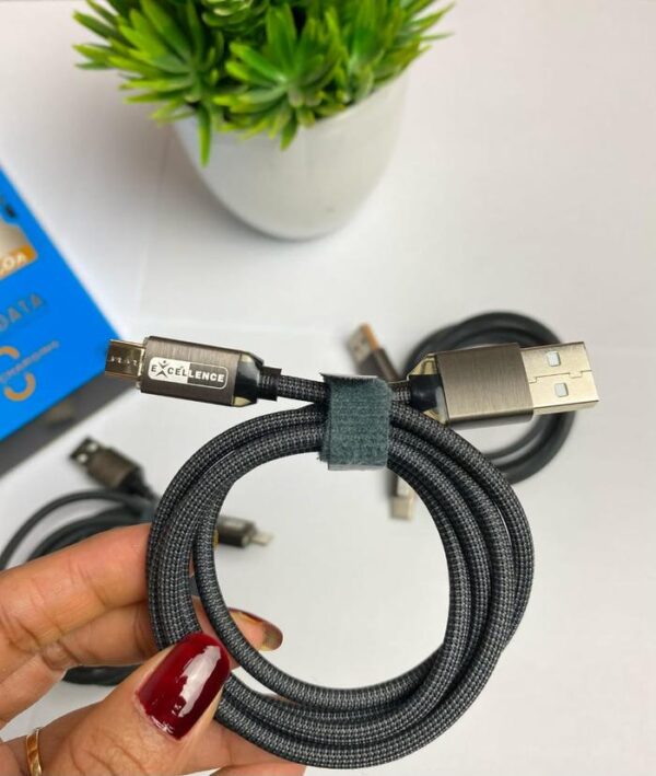 Kabel Data Excellence Seroja 6A Lightning/Micro/Type-C