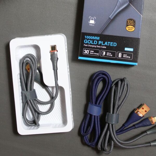 Kabel Data Excellence Mimosa 1m Lightning/Micro/Type-C - Gambar 2