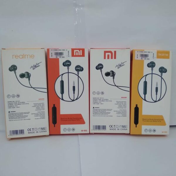 Handsfree Stereo Bass Earphone Headset Headphone Jack 3.5mm - Gambar 6
