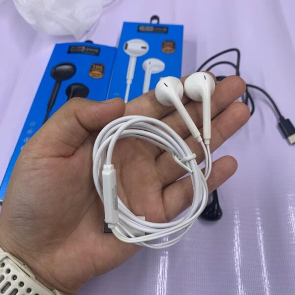 Handsfree Excellence Stereo Kiwi Type-C Earphone Headset - Gambar 4