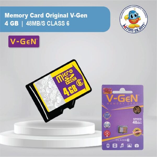 MMC Chip V-Gen 4GB,8GB,16GB,32GB MicroSD Authorized V-Gen Alat Elektronik - Gambar 2