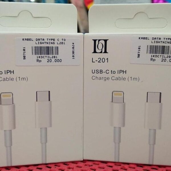 Kabel Data Type-C to Lightning L201 - Gambar 6