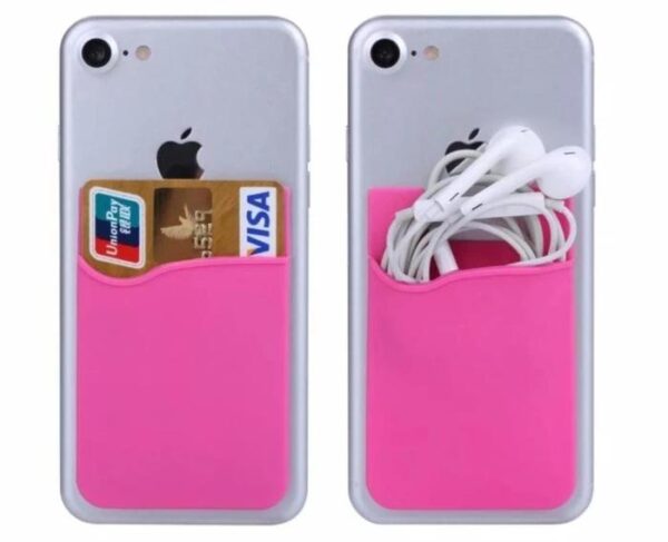 Perekat Tempat Kartu Pocket Handphone Tempat Penyimpanan Kartu - Gambar 2