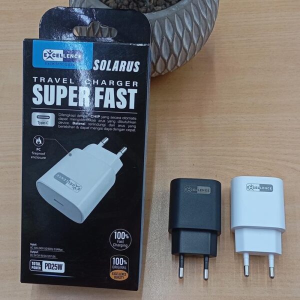 Kepala Charger Excellence Solarus PD 25W - Gambar 3