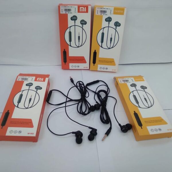 Handsfree Stereo Bass Earphone Headset Headphone Jack 3.5mm - Gambar 5