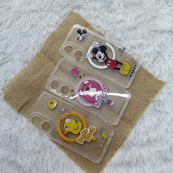 Case TPU Transparan Motif Magsafe Casing Handphone Magsafe Softcase - Gambar 5