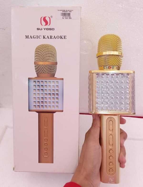 Microphone Bluetooth Speaker YS86 Karaoke Speaker Wireless Mic Wireless