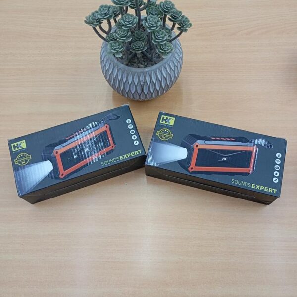 Portable Speaker Bluetooth HK Solar Panel V53 - Gambar 5