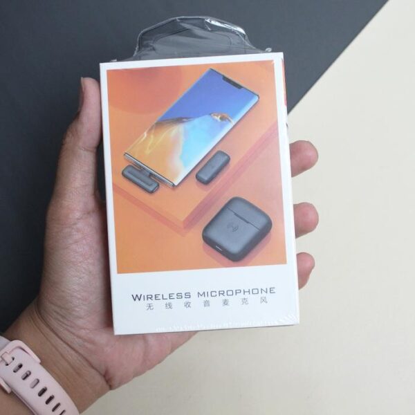 Microphone Wireless Clip On USB C J11 Mikrofon Tanpa Kabel - Gambar 7