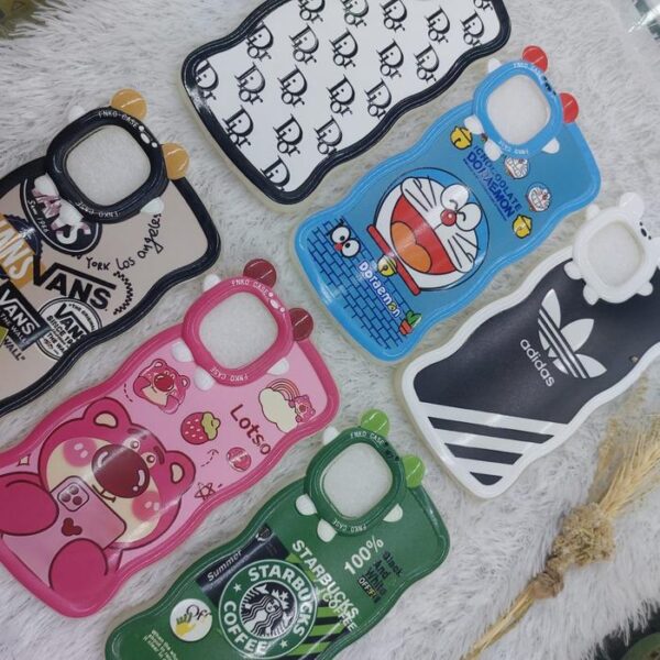 Case TPU Monster Gelombang Casing Handphone Softcase Karakter - Gambar 3