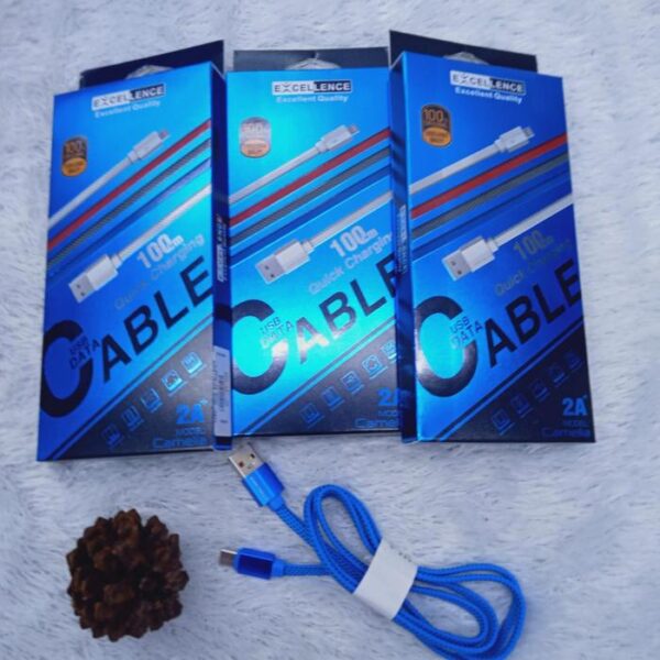 Kabel Data Excellence Camelia Micro/Lightning/Type-C - Gambar 4