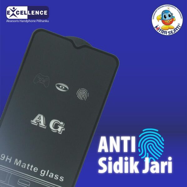 EXCELLENCE Tempered Glass Matte Anti Minyak Anti Glare untuk Apel Layar Penutup Ponsel Protector - Gambar 3