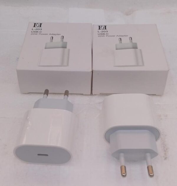 Kepala Charger PD 20W USB C L203 Kepala Charger Type-C - Gambar 4