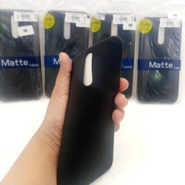 Case TPU Black Matte Casing Handphone Universal 1 Softcase - Gambar 2