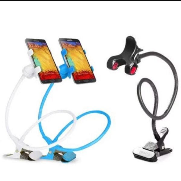 Holder Plastik Table Jepit Panjang Holder Handphone - Gambar 4