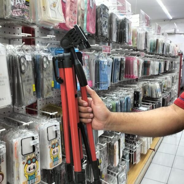 Tripod Warna Extandable 3366 Tripod Handphone Kamera - Gambar 4