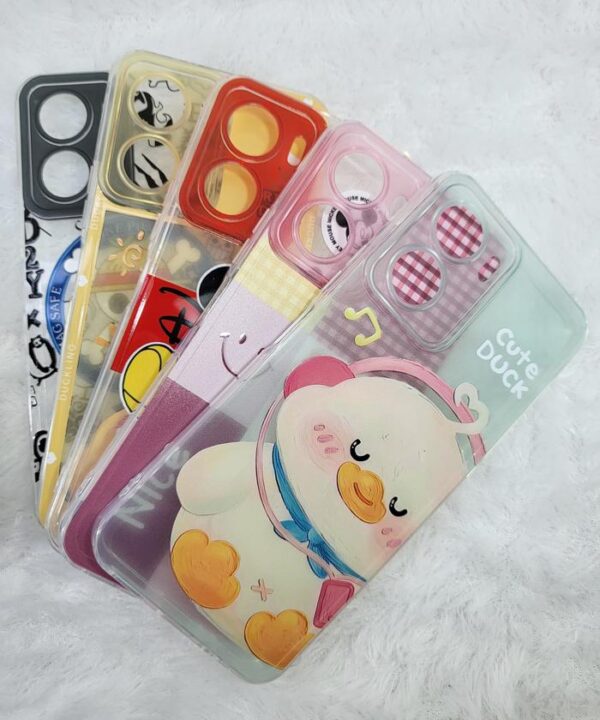 Case TPU Gradasi Printing Casing Handphone Softcase Motif Lucu - Gambar 4