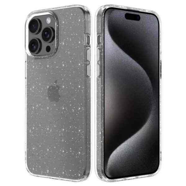 Case TPU 2.0MM Trans Glitter untuk semua tipe Handphone - Gambar 2