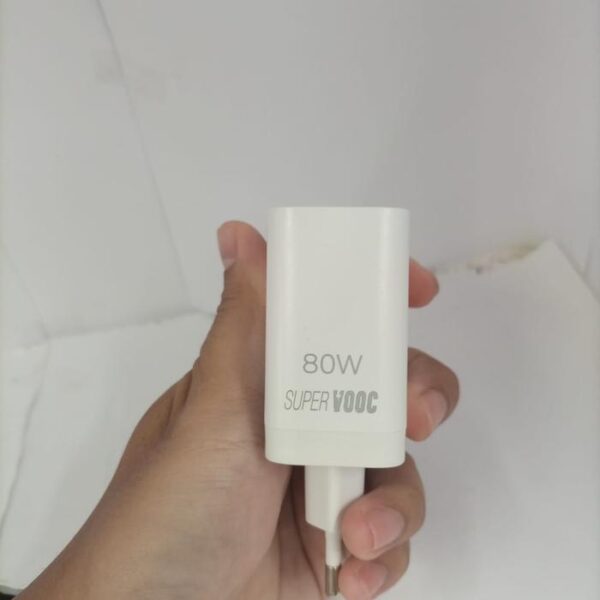 Travel Charger 80W Super Vooc Type-C Charger Handphone - Gambar 3