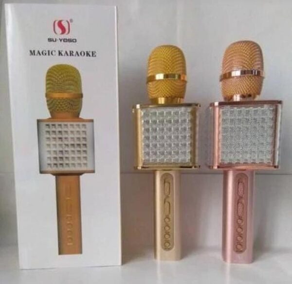 Microphone Bluetooth Speaker YS86 Karaoke Speaker Wireless Mic Wireless - Gambar 4