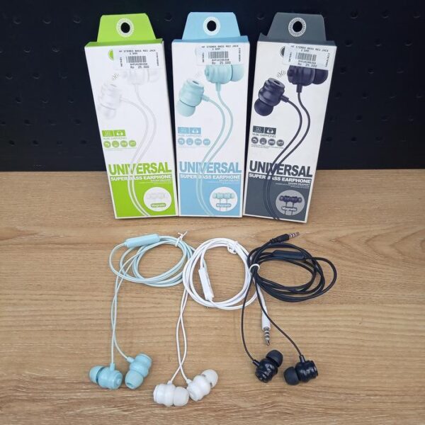 Handsfree Stereo Bass R03 Jack 3.5mm Headphone Headset Earphone - Gambar 4