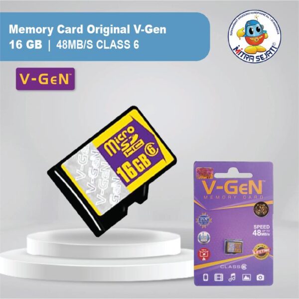 MMC Chip V-Gen 4GB,8GB,16GB,32GB MicroSD Authorized V-Gen Alat Elektronik - Gambar 4
