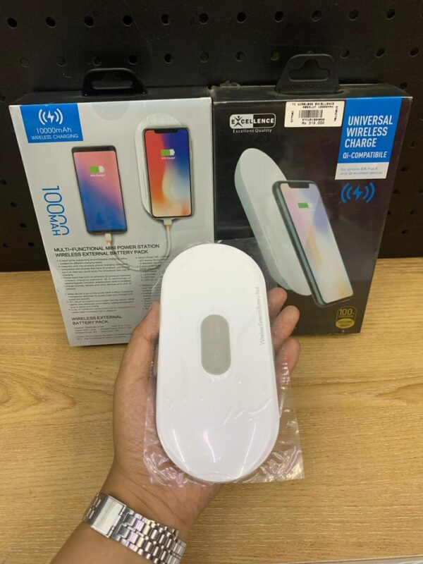 Travel Charger Wireless Excellence Absolut 10000mAh Powerbank Wireless - Gambar 6