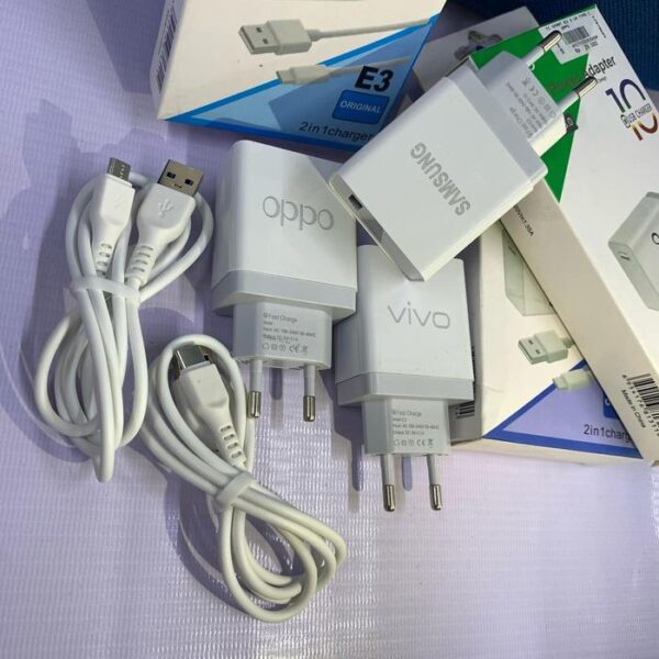 Travel Charger Smart E3 3.1A Micro/Type-C Universal - Gambar 3