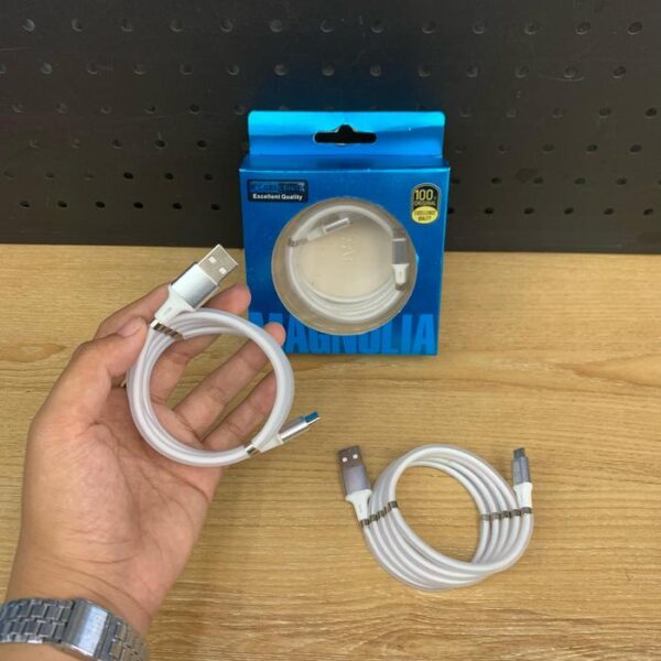 Kabel Data Excellence Magnolia 2.4A Micro/Type-C Kabel Magnet - Gambar 4