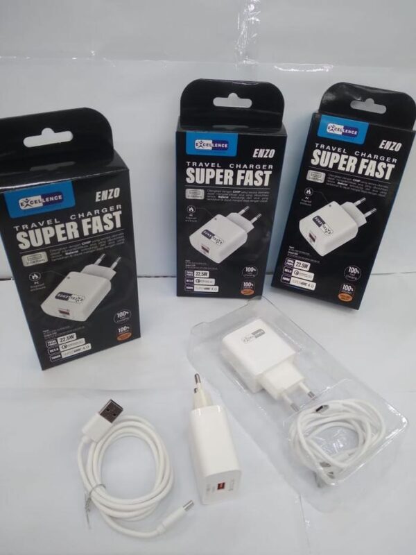 Travel Charger Excellence Super Vooc Enzo Type-C