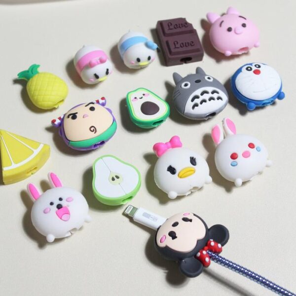 Tali Pelindung Kabel 1.4m dengan Boneka Besar untuk Casing Kabel - Gambar 4