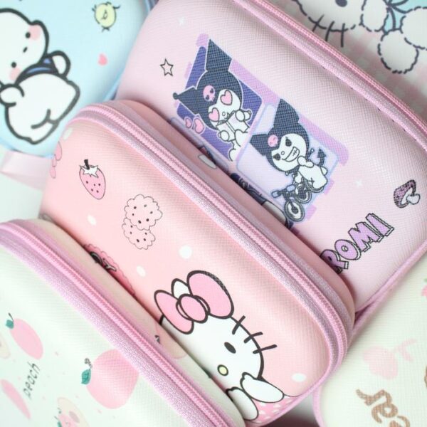Storage Bag Organizer Motif Tas Penyimpanan Kabel Charger Handsfree - Gambar 4