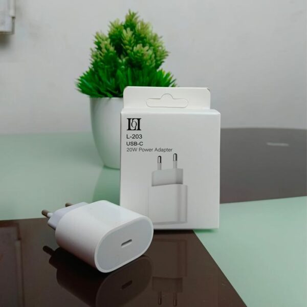 Kepala Charger PD 20W USB C L203 Kepala Charger Type-C